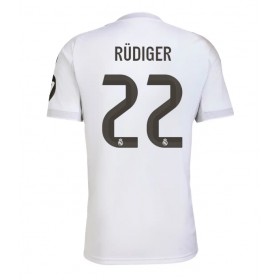 Real Madrid Antonio Rudiger #22 Hjemme skjorte 2025-26 Kortermet